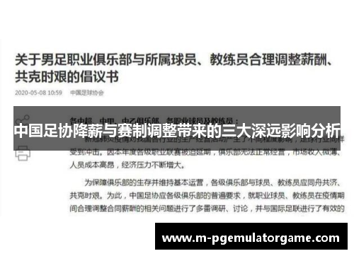 中国足协降薪与赛制调整带来的三大深远影响分析