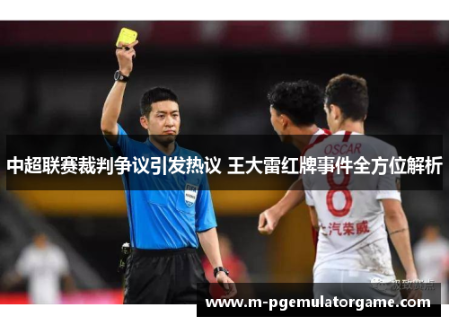 中超联赛裁判争议引发热议 王大雷红牌事件全方位解析